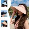 Summer UV Beach Sun Hat Cycling Outdoor Sky Top Sun Hat Women's Face Covering Sun Hat