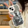 Чехол для телефона в стиле хип-хоп 2Pac Для IPhone 16 15 14 13 12 11 Pro Max Plus Кожаная крышка