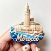 Africa Morocco 3D Fridge Sticker Magnets Tourism Souvenir Refrigerator Magnets Sticker Home Kitchen Decor