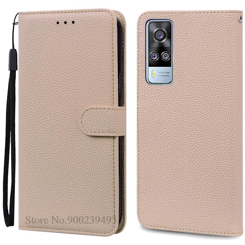 Для Vivo Y31 2021 Чехол V2036 Чехол-книжка с кошельком Для Vivo Y51 Y51A V2030 Y 51 31 Чехол VivoY31 Для Vivo Y33 Y53S 4G Мягкая обложка Funda