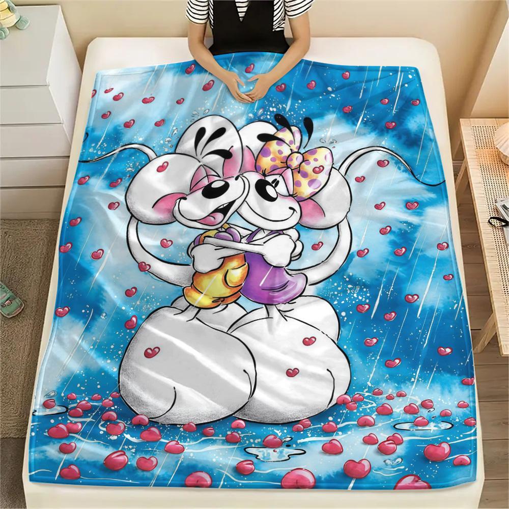 Diddl the Jumping Mouse5 Flannel Blanket, High quality Comfortable for All Seasons, Home Decor, Warmth and Comfort
