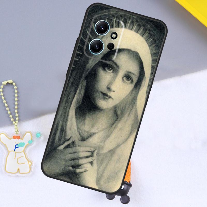Holy Mother Virgin Mary Christian Case For Xiaomi Redmi Note 11 10 9 8 12 Pro 10S 11S 12S Cover For Redmi 12 9C 10C 12C 13C