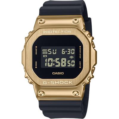 Мужские часы G-SHOCK GM-5600UG-9JF [G-SHOCK Black-Gold Color Model] Square Watch Black Digital