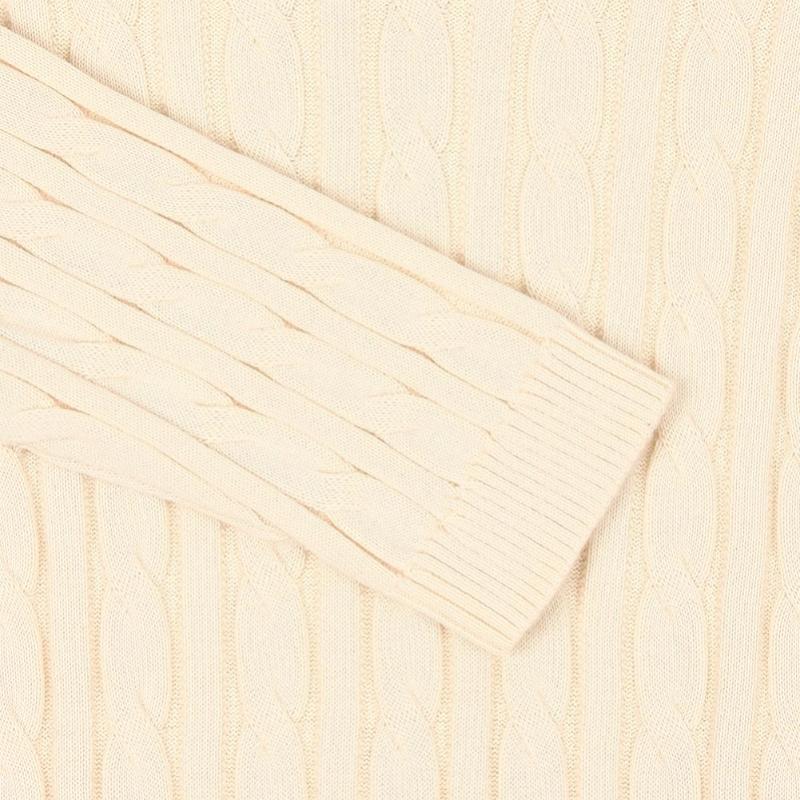 Hazzys Kids Платье с V-образным вырезом и кабельным узором Huw11na61m iV