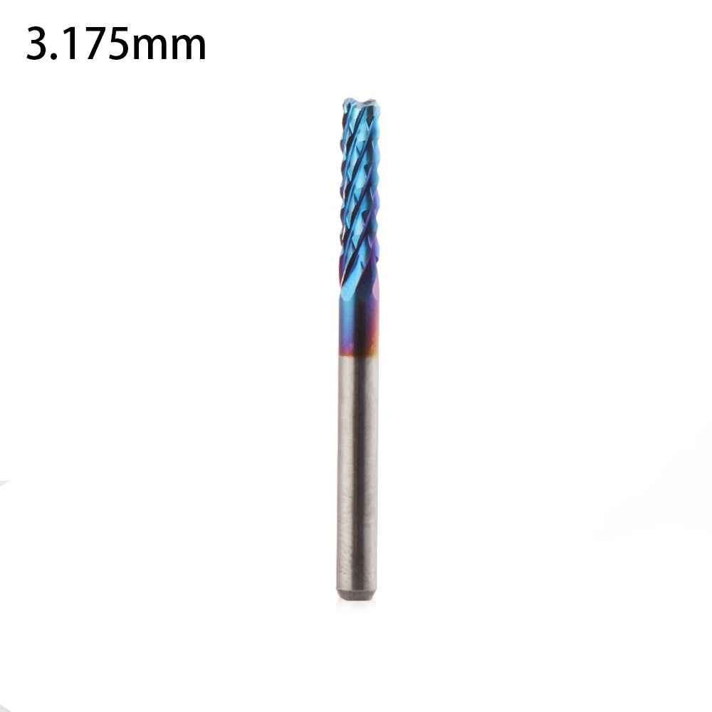 0.8-3.175mm Straight Shank PCB Machine Engraving Cutting Edge Cutter Milling Cutter End Mill Carbide