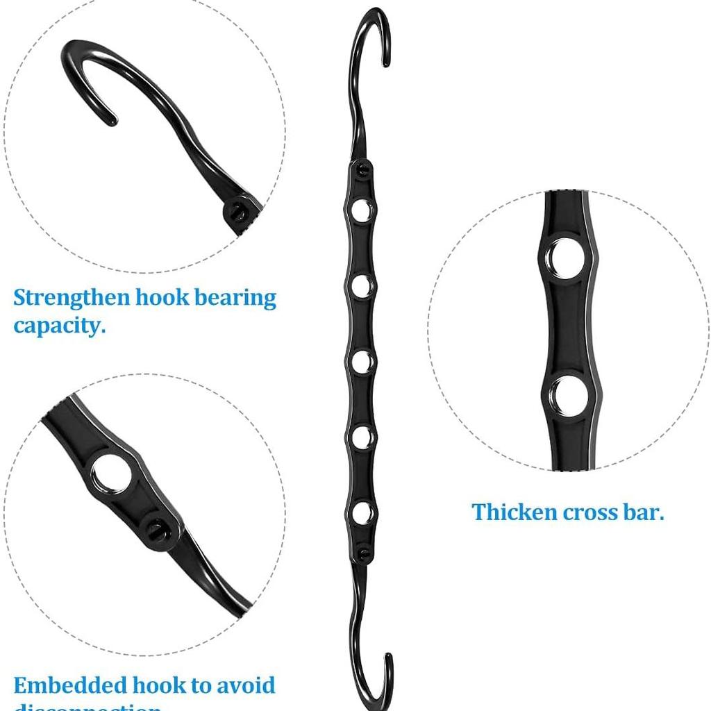 1PC Magic Hangers Space Saving Hangers Closet Space Saver Hanger Organizer Multi Hangers Sturdy Plastic for Heavy Clothes Storage