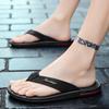 Black Flip Flops for Men Summer Beach Flip Flops Men Casual Breathable Thicken Beach Men Slippers Outdoor Slie Zapatillas Hombre