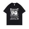 Панк-рок группа Bikini Kill Графический принт Футболка Мужская Винтажная Оверсайз С коротким рукавом Топы Футболка Мужская Повседневная Хлопковая Футболка