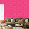 Wallpaper Geometric Rose Pattern, Rose Background for Living Room and Bedroom 50x1000