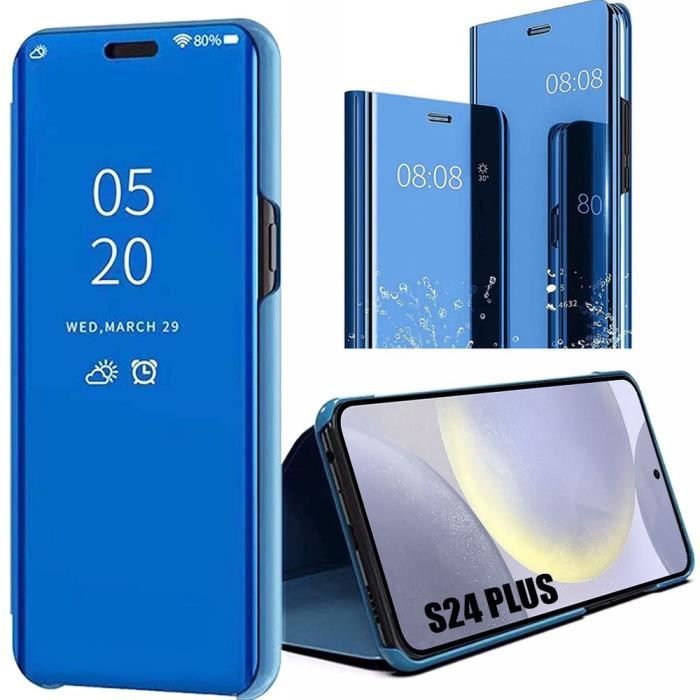 Чехол - BOOLING - S24 Plus - Ударопрочная защита - Встроенная подставка - Синий