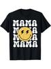 Mama One Happy Dude Birthday Theme Family Matching T-Shirt