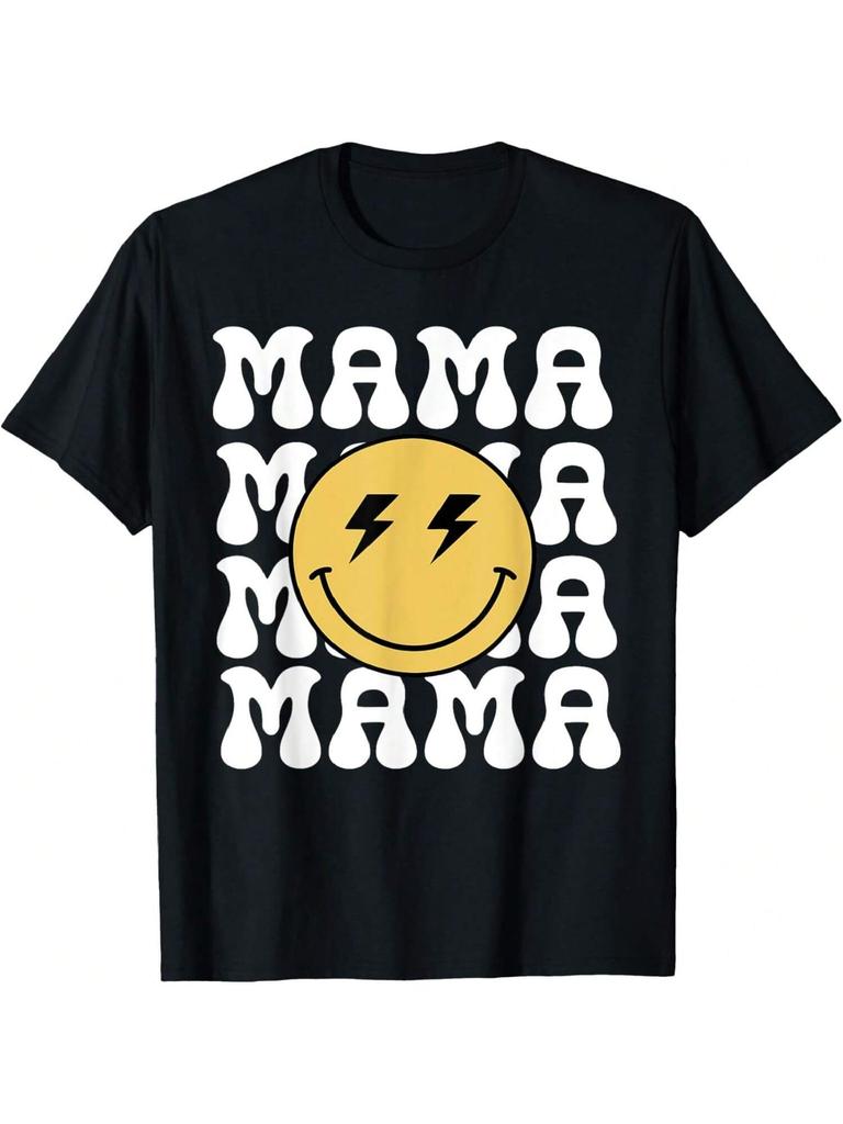 Mama One Happy Dude Birthday Theme Family Matching T-Shirt