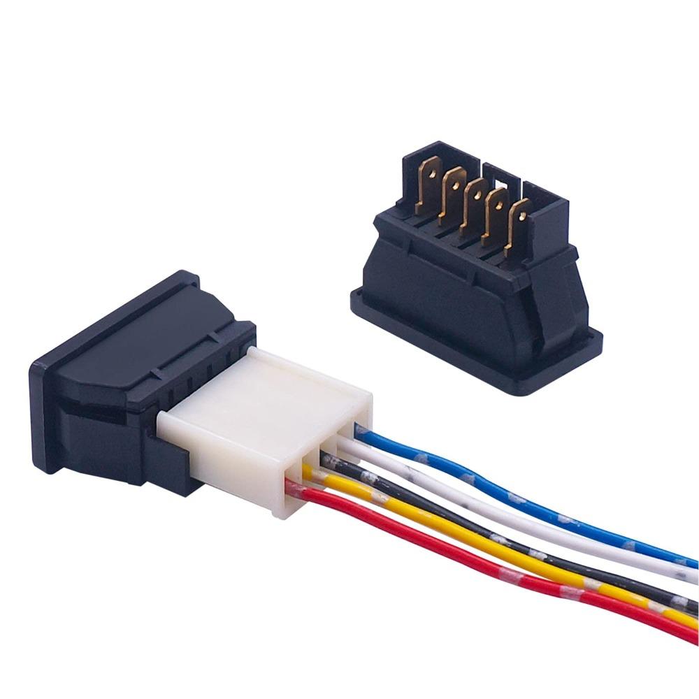 2 шт. 5-контактный выключатель стеклоподъемника с жгутом проводов выключатель стеклоподъемника окна автомобиля