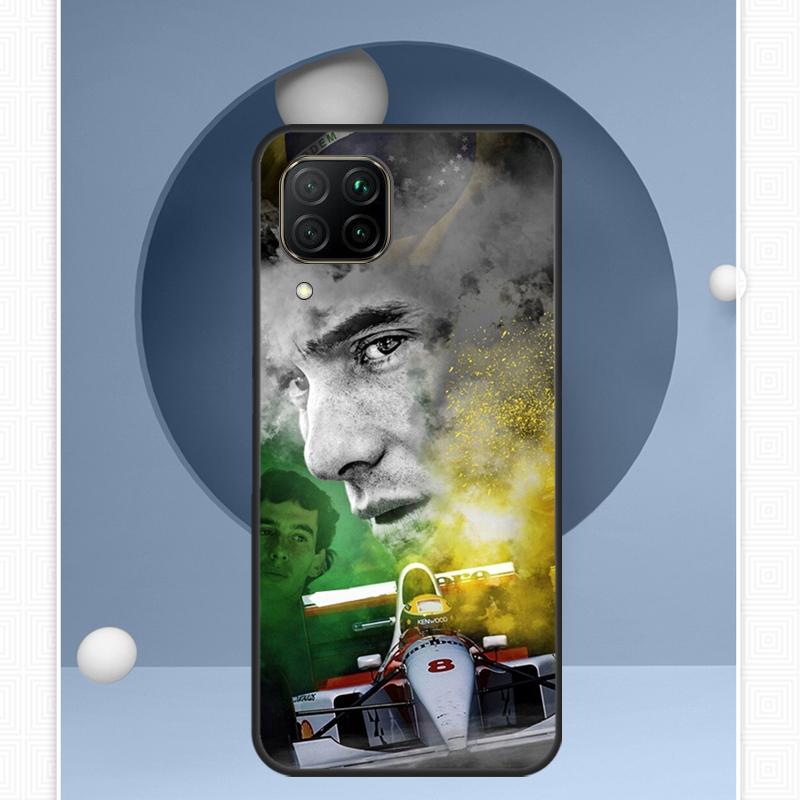 Чехол Ayrton Senna F1 для Huawei Nova Y91 Y60 Y70 Y72 Y90 Y61 12s 12i 11i 8i 10 9 SE P20 P40 Lite P30 P60 Pro