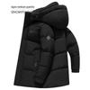 SNOWFLYING Men's Casual Hooded Duck Down Jacket