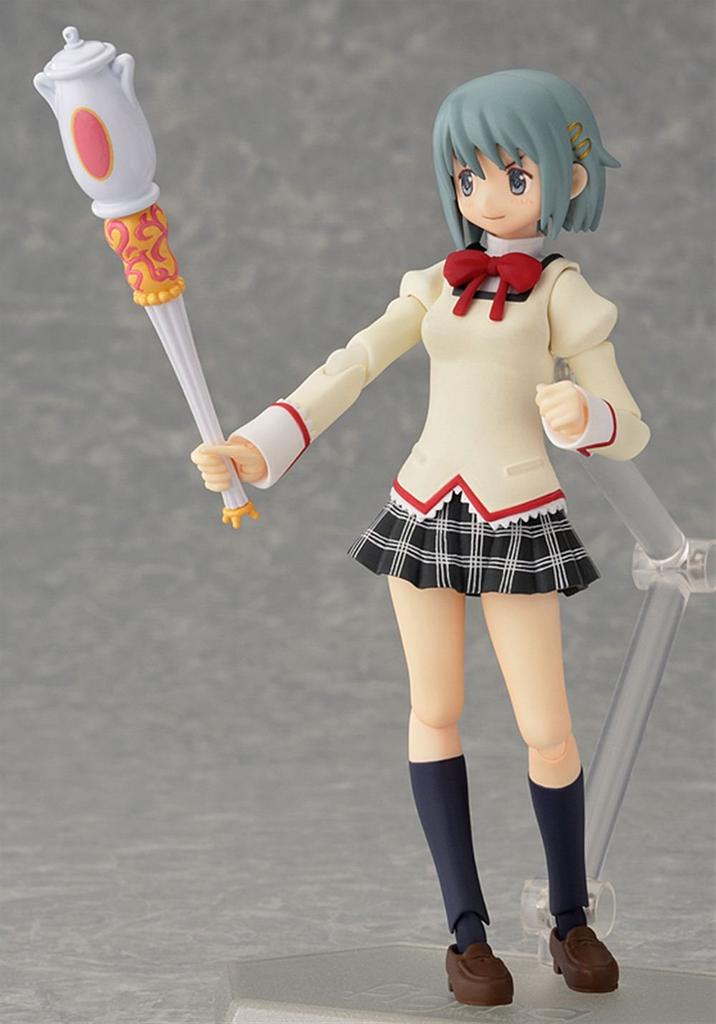 Figma Puella Magi Madoka Magica the Movie: Саяка Мики в школьной форме. (Немасштабируемая подвижная фигура, окрашенная из АБС и ПВХ)