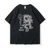 Anime Men Japanese Writing Dragon Graphic Y2k T-ShirtT-shirts White 100% Cotton Short Sleeve O-Neck Tops Tees Shirts  Styles 10