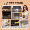 Fast Acting Degreaser BBQ Grill Cleaner, Quick And Easy Deep Cleaning Spray Cleaner Detergent, Kitchen for Stainless Steel Enamel Surfaces Outdoor