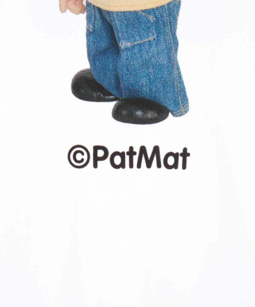 LAUGHER [Pat&Mat] Motion Pat T-Shirt - White