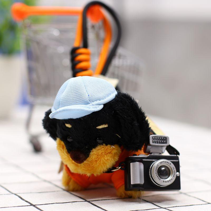 Пабес Плюшевая кукла Такса Брелок Подвеска на сумку Нишевая кукла Собака Такса Кошелек для монет Аксессуары