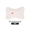 Car Universal Neck Pillow Protection Lumbar Headrest Backrest Cushion For Mitsubishi Outlander Lancer L200 ASX Pajero Grandis