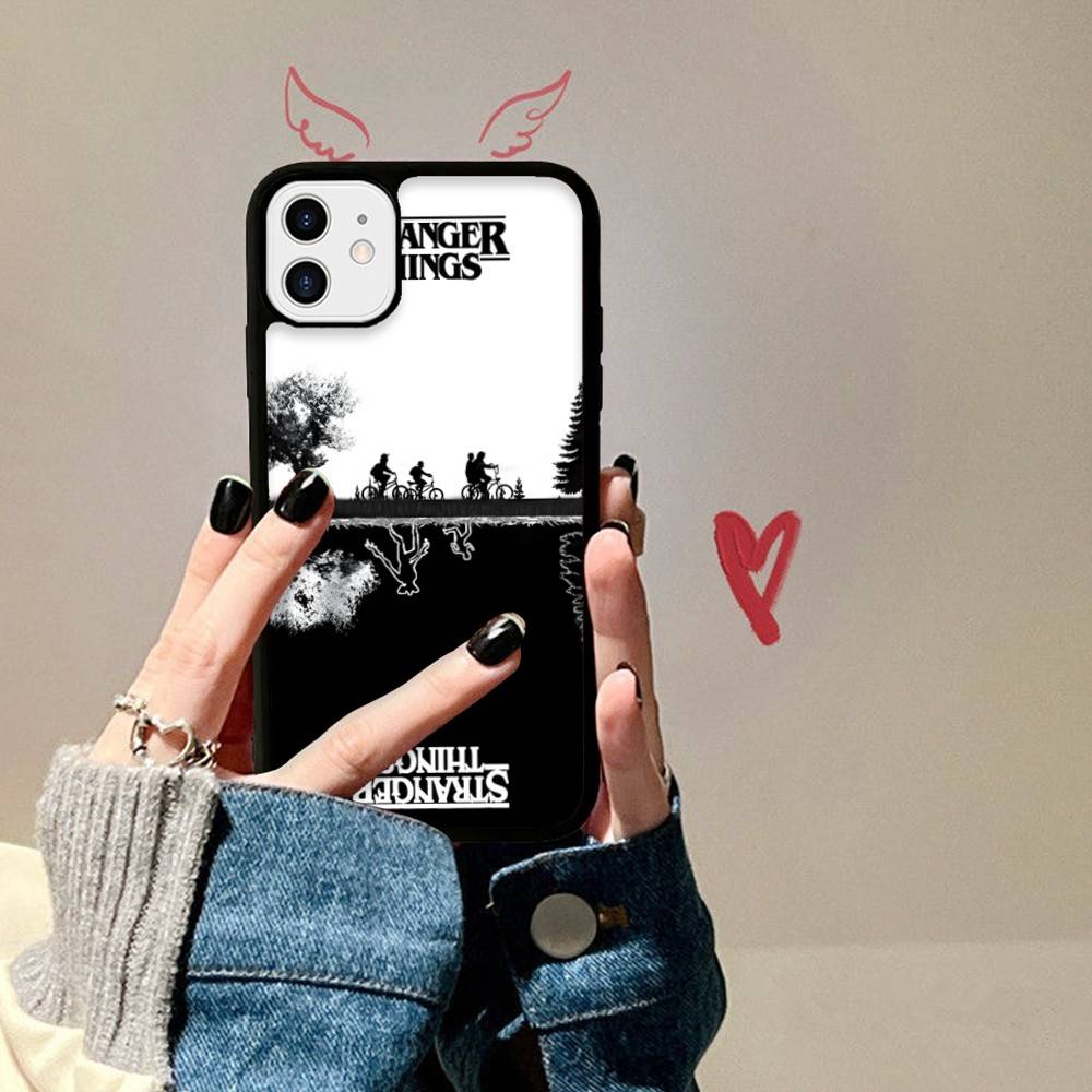 Горячий чехол для телефона S-Stranger T-Things Для IPhone 17 16 Pro Max Air 13 12 Mini 14 15 Plus 11 PC+TPU Задняя крышка