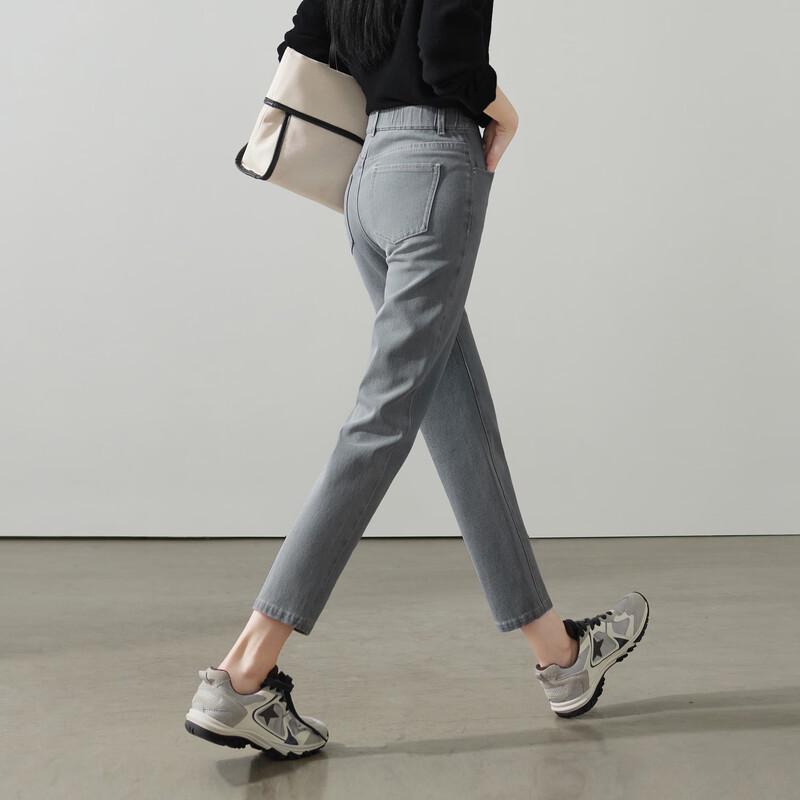 SOFSIL Women's Retro High-Waist Skinny Jeans