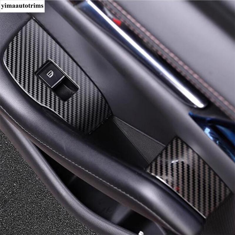 Car Inner Door Armrest Window Glass Lift Switch Button Panel Cover Trim Accessories For Mazda 3 - 2025 / CX-30 - 2025