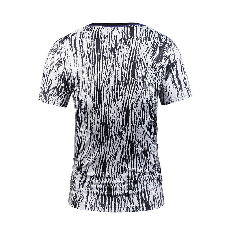 Футболки из искусственного 2 предметов, блейзеры, мужские летние футболки, мужская уличная одежда, 3D-принт, футболка, модные топы с коротким рукавом и круглым вырезом