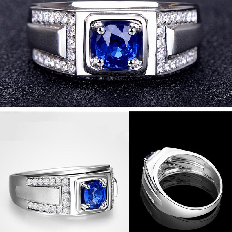 Позолоченное кольцо Treasure с цветным бриллиантом и инкрустацией из 18-каратного золота