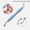 1 Piece Dental Aesthetic Restoration Composite Resin Filling Spatula Dental Restoration Spatula Dental Cusp Misura Resin Filler Tool