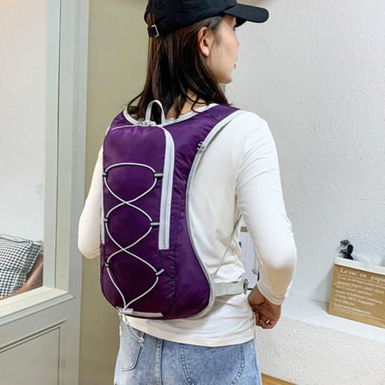 Hydration Pack Backpack Outdoor Sports Camping Water Backpack Large Capacity Nylon Bag for Hiking Cycling Running Biking