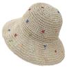 Breathable Sun Hat Holiday Spring Weaving Straw Hat Woman Commutes Camping Taking Photo Handmade Beach Hat for Girl