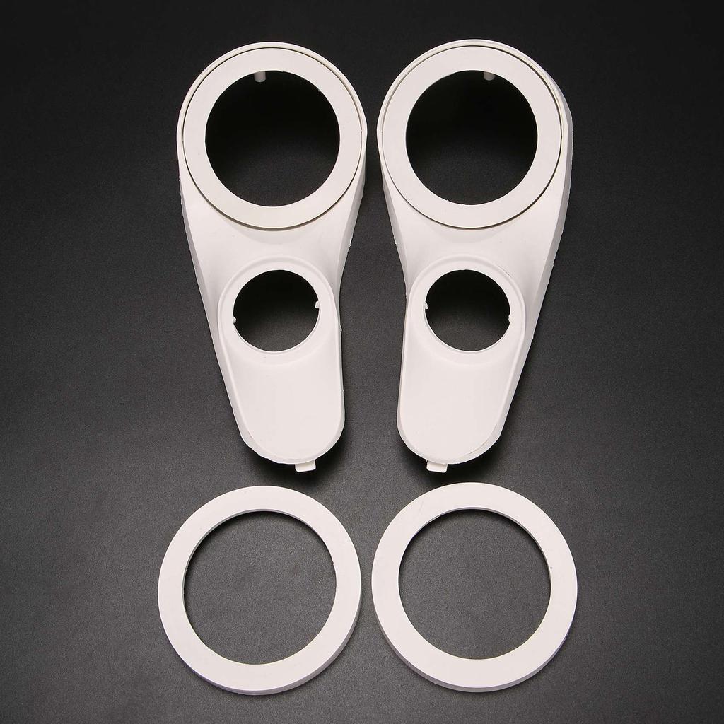 AEA7-For 2/3.5/3.8 /4 Inch Speakers Car Audio Speaker A-Pillar Modified Three-Way Tweeter Bracket Plastic Washer Gasket
