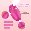 3 In 1 Tongue Licking Sucking Vibrator Nipple Clit Sucker Clitoris Stimulator 7 Frequency Sucking  Women Sex Toys for Adult