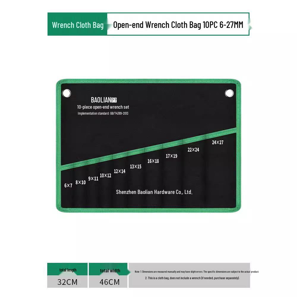 Многофункциональная сумка для инструментов Baolian - Утолщенный холщовый органайзер для наборов и отдельных Torx-ключей