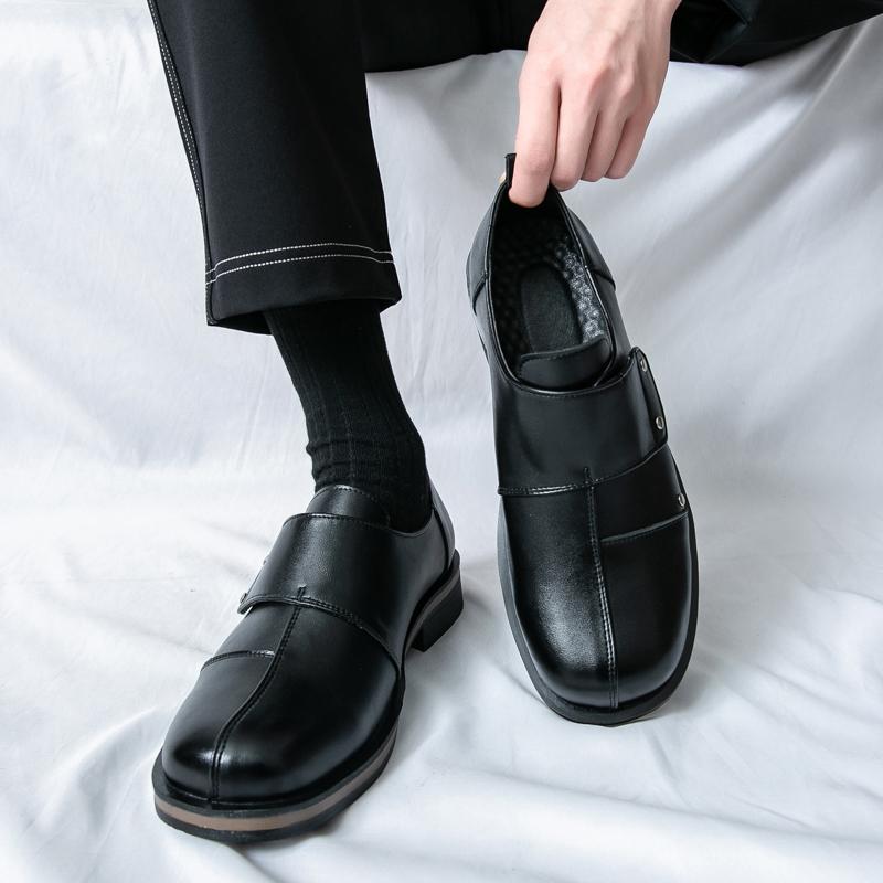 Lazy Shoes Men's Formal Shoes New Loafers Office Dress Footwear Party Wedding Flats Casual Business Shoes for Men