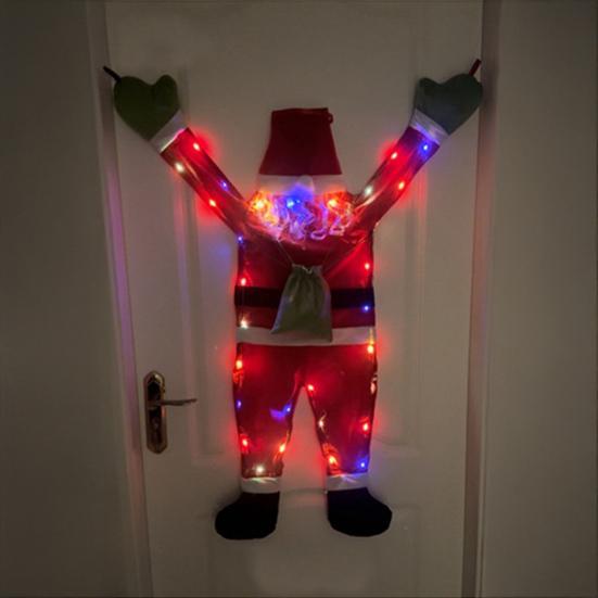 Большие Рождественские Украшения Дед Мороз Милый Лазающий Санта Подвесное Украшение