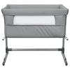 VidaXL Lit pour Bébé avec Matelas, Berceau Cododo avec Hauteur Réglable, Lit d'Enfant, Lit d'Appoint Chambre à Coucher, 10295