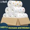 1ROLL Disposable Dishcloth Kitchen Paper Lazy Rag Absorbent Cloth Wet and Dry Household Non-stick Oil Reusable Cleaning Cloth
