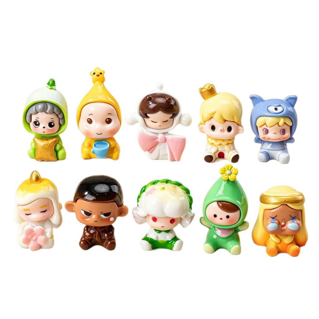5pcs pet girl party resin DIY trendy play accessories fun desktop car ornaments