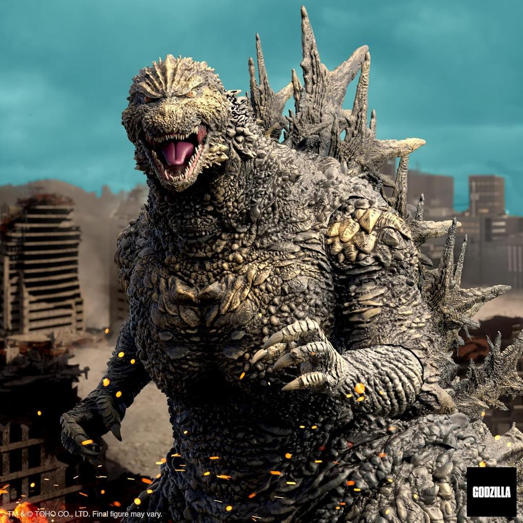 Super7 Toho Godzilla Minus One Toho Godzilla Action Classic Movie Retro Toy Ultimates! - 8-inch Figure, Collection,