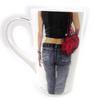 Les Trésors De Lily [I7781] - Large Porcelain Mug 'Fashion Victim' Jean - 12x8 Cm