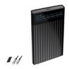 Внешний корпус без инструментов для 2,5" SATA HDD SSD с USB 3.2 Gen1 5 Гбит/с, дисплеем для отслеживания состояния и температуры диска
