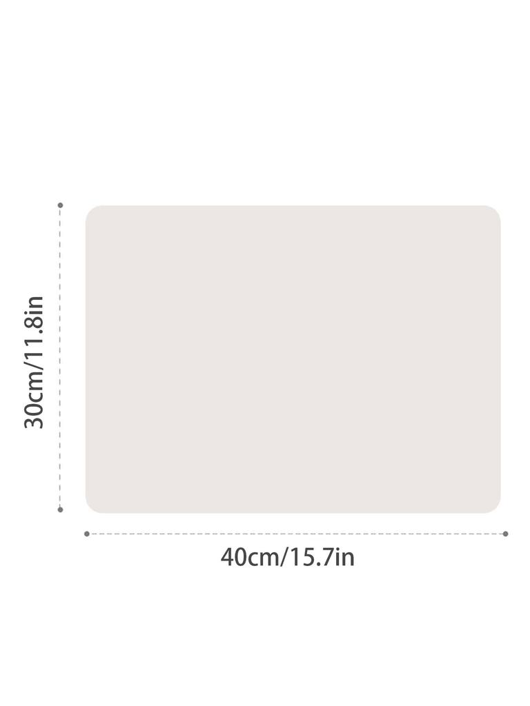 Leeseph Silicone Placemats for Dining Table Non-Slip Placemats, Waterproof Heat Resistant Washable Indoor & Outdoor Placemat