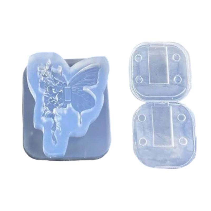 High Elasticity Butterfly Shaped Silicone Mold For Nail Extension And Creative Jewelry Making Accessories