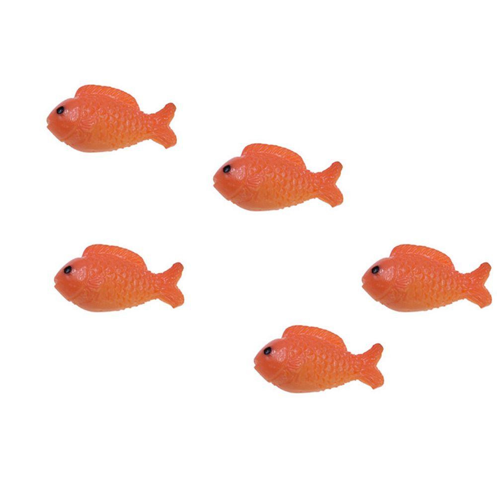 DIY аксессуары микро пейзаж фигурка золотой рыбки изделия из смолы декор аквариума пруд сцена миниатюра