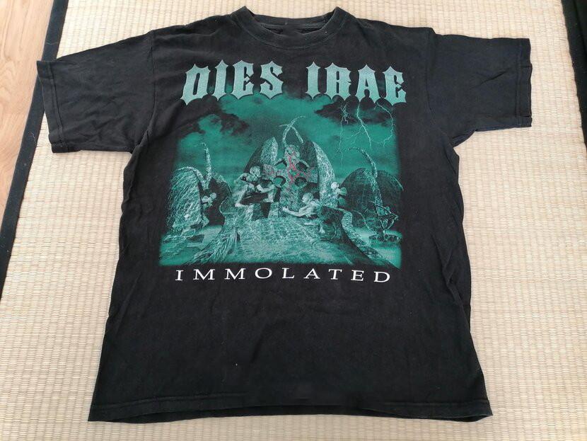 DIES IRAE группа Immolated Music Унисекс хлопковая футболка UB249