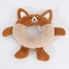 Animals Pattern Plush Dog Toys Cartoon Interactive Dog Toy Dog Squeaking Toy  Stress Relieving