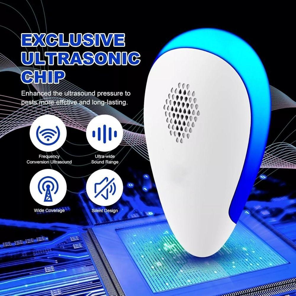 Electronic Pest Repeller Ultrasonic Mosquito Repellent Mouse Repellent For Home Company Hotel